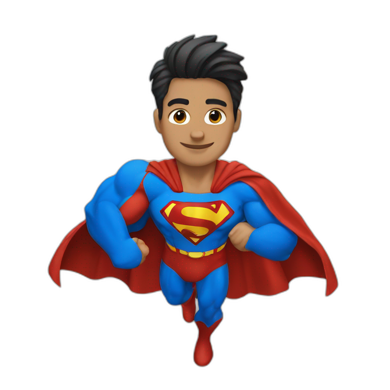 SUPER MAN | AI Emoji Generator