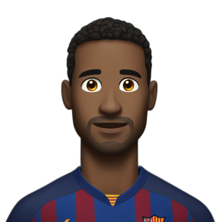 Thierry Henry as a barcelona player | AI Emoji Generator