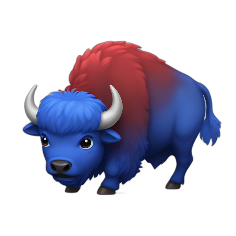 dancing bison | AI Emoji Generator