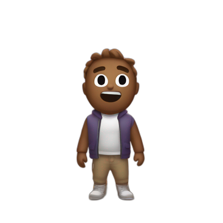 Fall guys video game | AI Emoji Generator