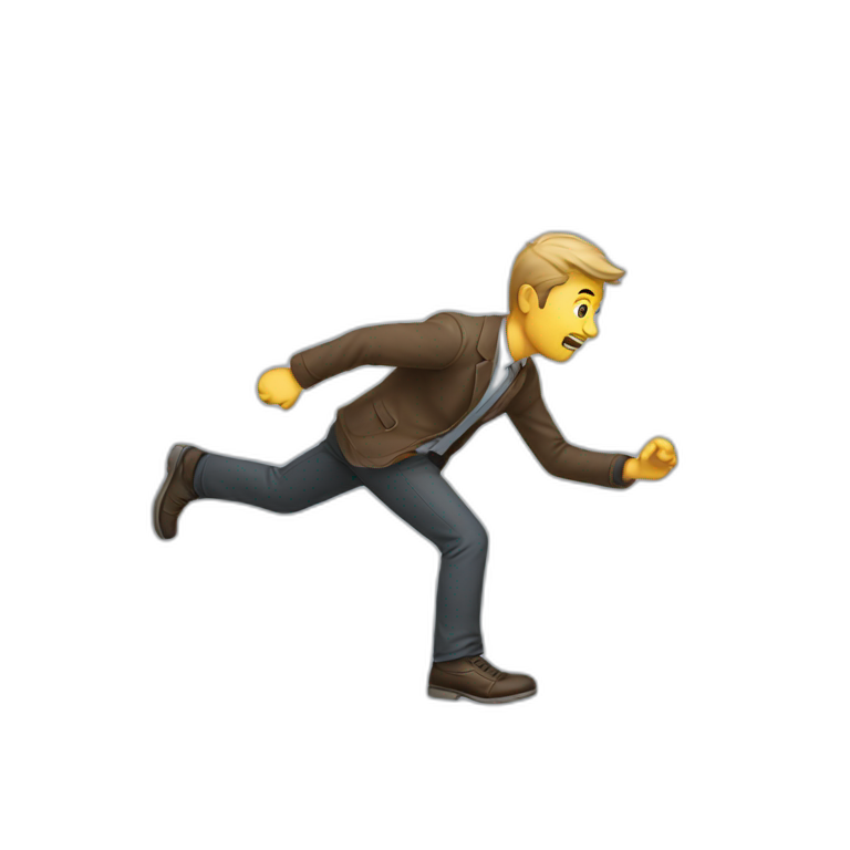 the big lebowski tripping | AI Emoji Generator