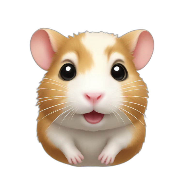 Cute hamster | AI Emoji Generator