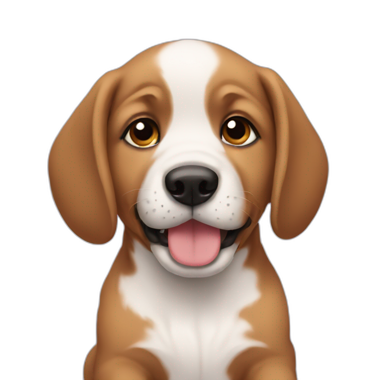 cut puppy | AI Emoji Generator