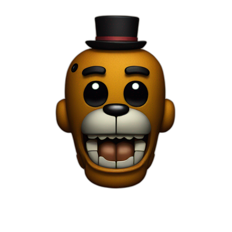 Freddy Fazbear from the hit 2014 indie horror game 