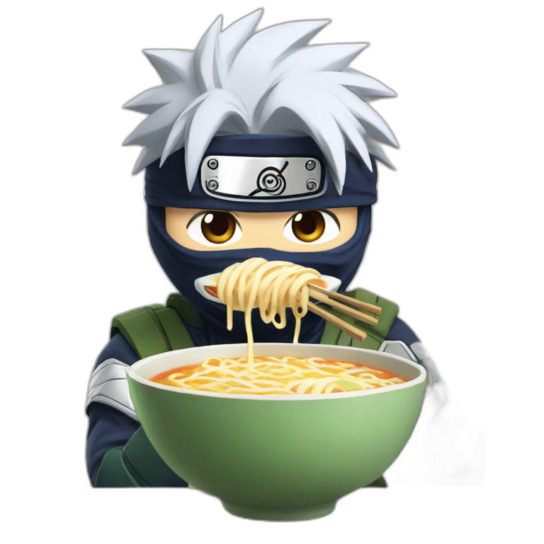 Sylveon Eating Ramen Ai Emoji Generator