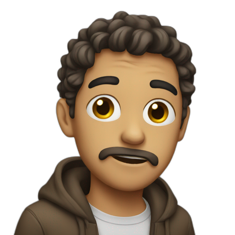 weird-guy-staring | AI Emoji Generator