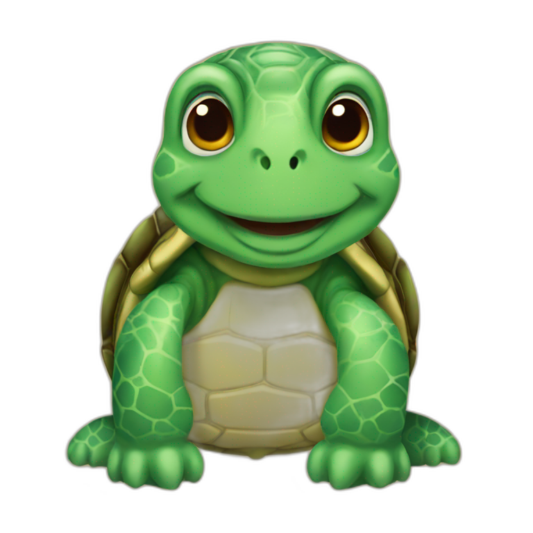 smile turtle | AI Emoji Generator