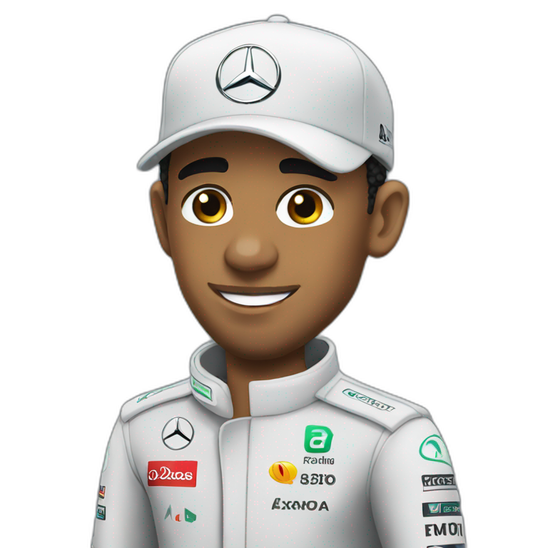 Lewis Hamilton | AI Emoji Generator