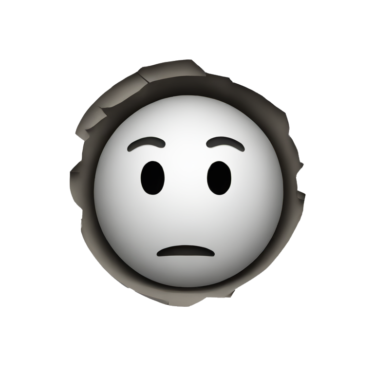 falling down a hole | AI Emoji Generator