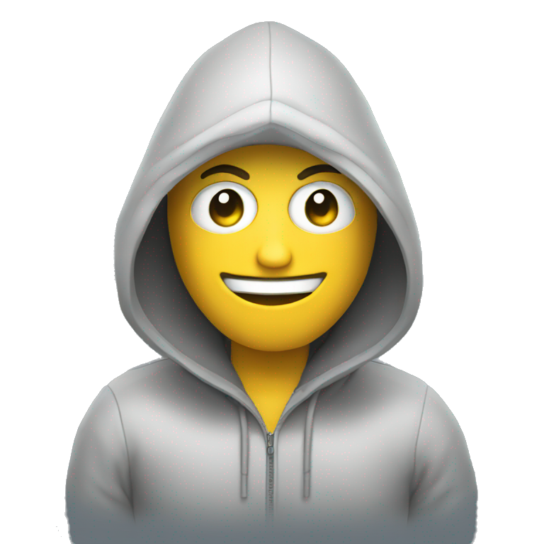 hacker behind a computer | AI Emoji Generator