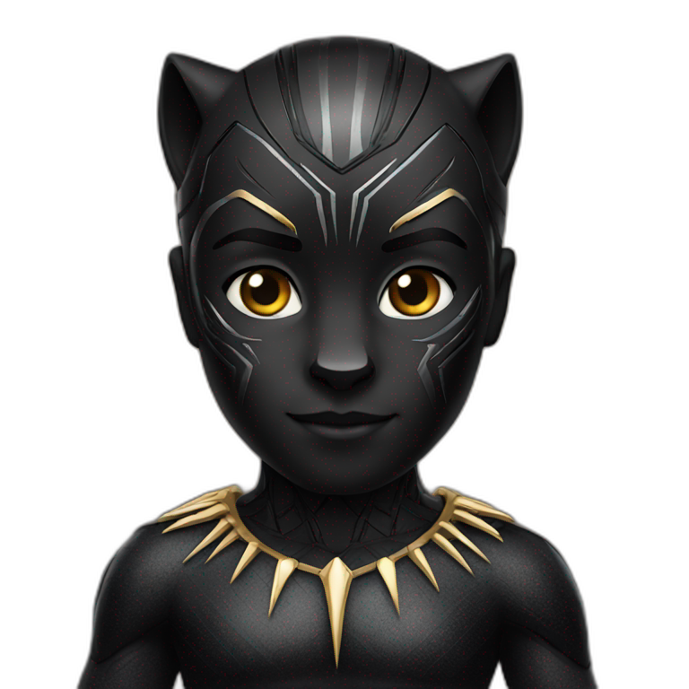 Black Panther | AI Emoji Generator