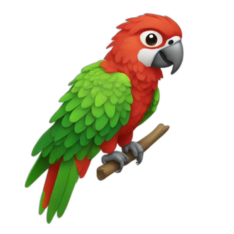 stinkier parrot | AI Emoji Generator