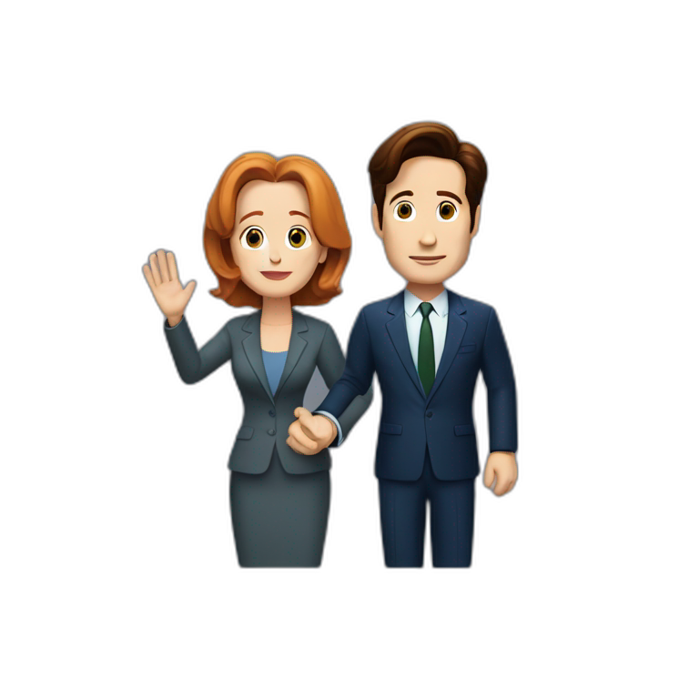 Fox Mulder | AI Emoji Generator