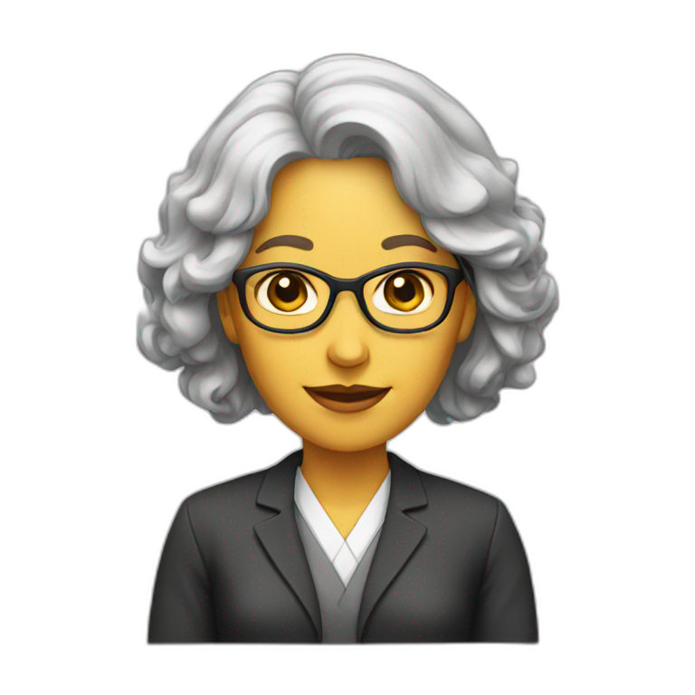 Happy professor | AI Emoji Generator