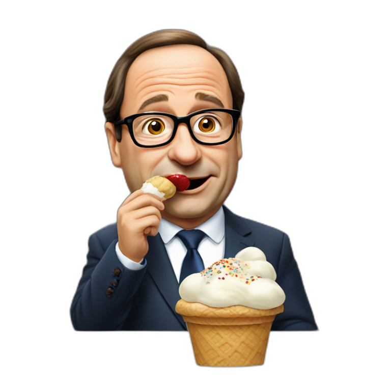 Snake eat ice cream | AI Emoji Generator