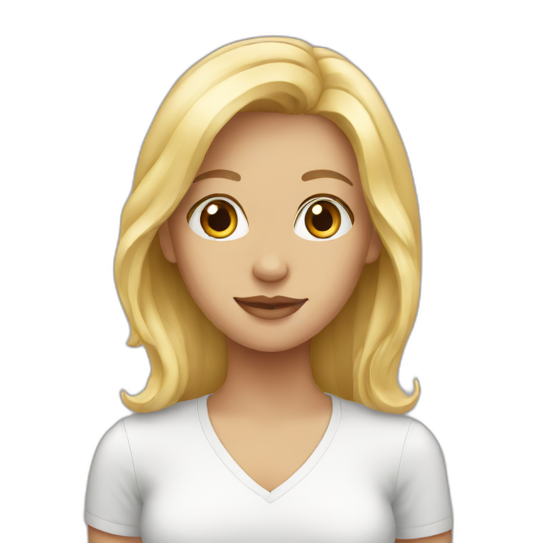 blonde | AI Emoji Generator