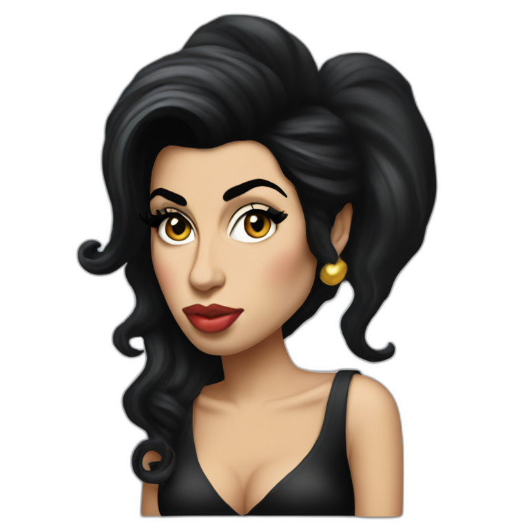 amy winehouse | AI Emoji Generator