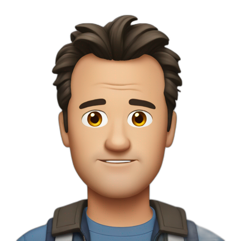 Chandler bing | AI Emoji Generator