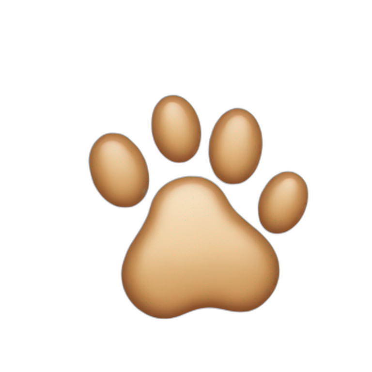 Brown furry dog and a red cat holding paws | AI Emoji Generator