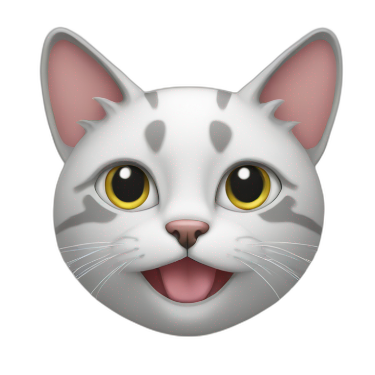 lazy cat laptop | AI Emoji Generator