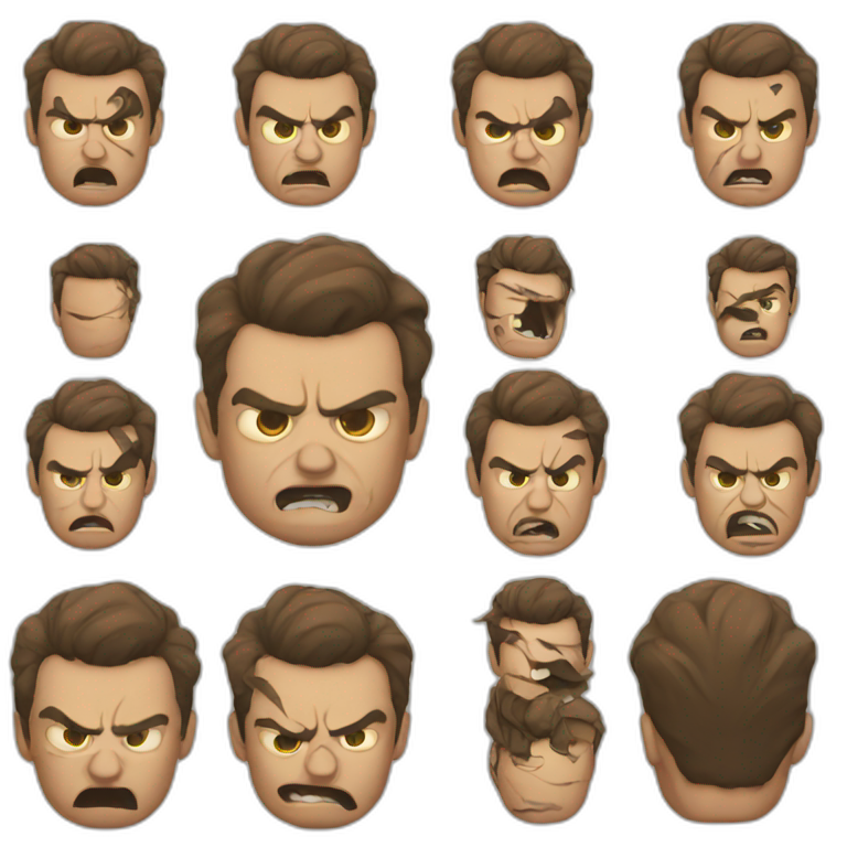 Angry | AI Emoji Generator