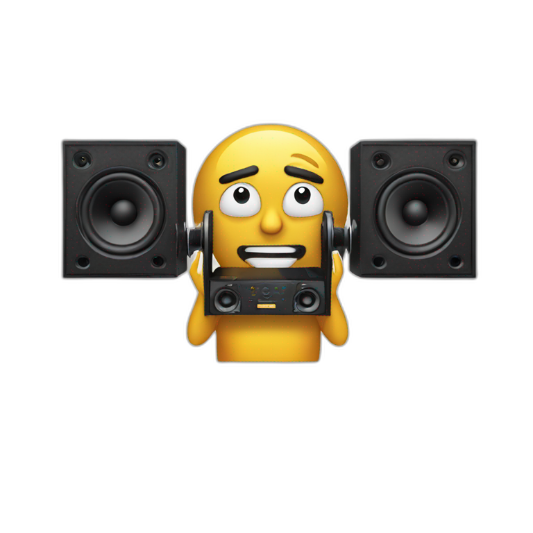 Sound waves | AI Emoji Generator