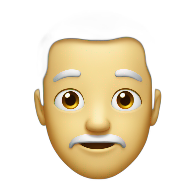 Mewing face | AI Emoji Generator