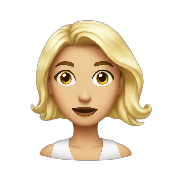 Stunning diva | AI Emoji Generator