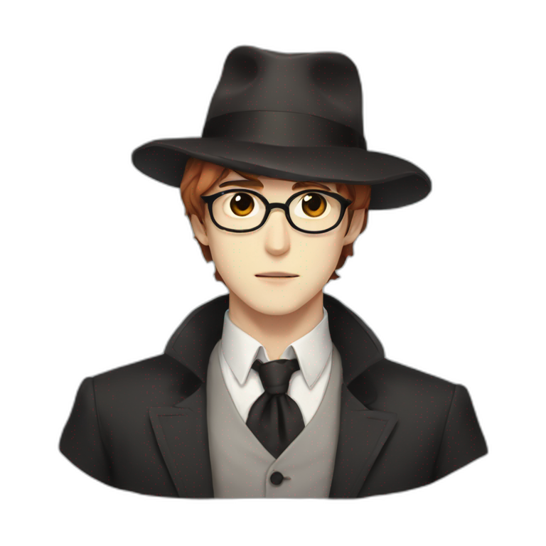 Chuuya nakahara | AI Emoji Generator