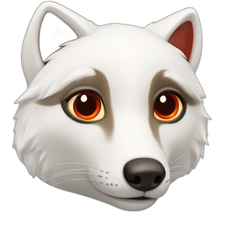 white fox | AI Emoji Generator