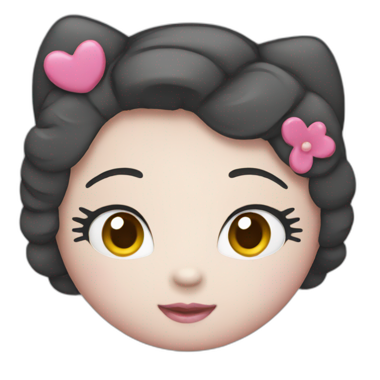 Hello kitty | AI Emoji Generator