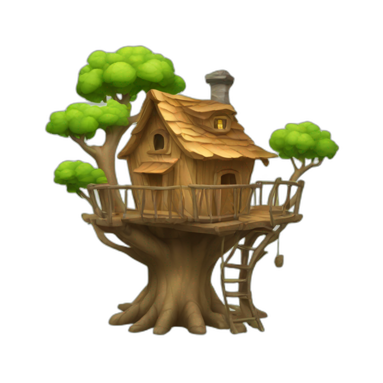 treehouse | AI Emoji Generator