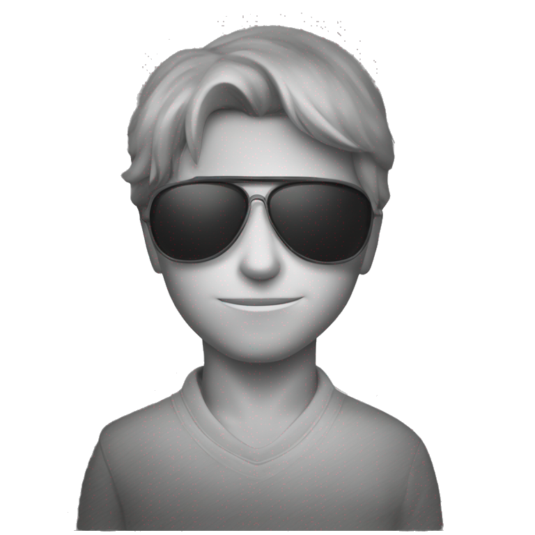 cool guy in shades | AI Emoji Generator