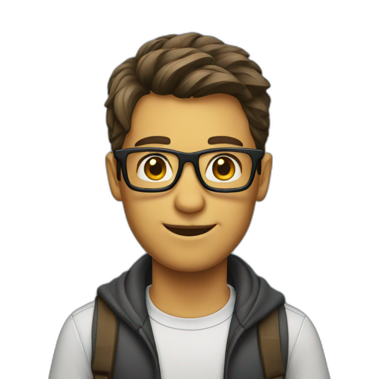 Upgraded nerd | AI Emoji Generator