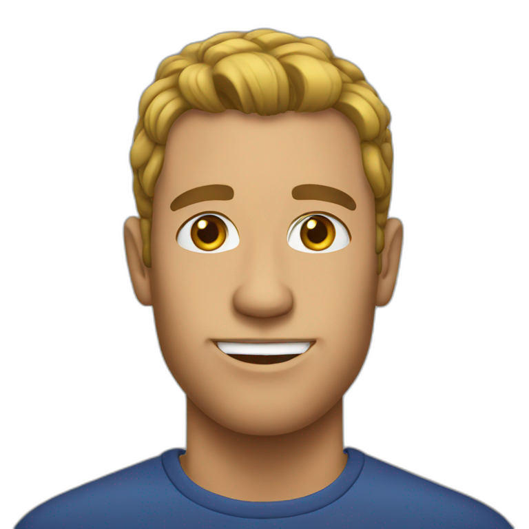 Chad face  AI Emoji Generator