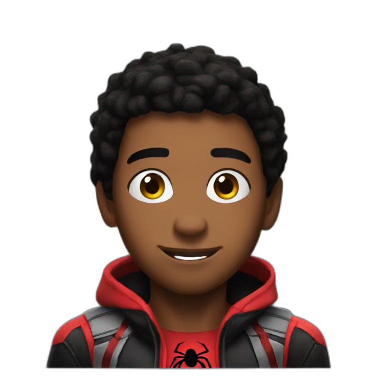 miles morales mask | AI Emoji Generator