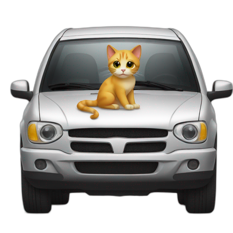 cat-on-car | AI Emoji Generator