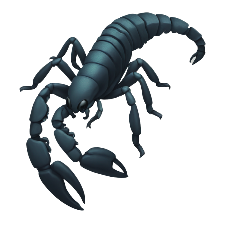 Scorpion with sunglasses | AI Emoji Generator