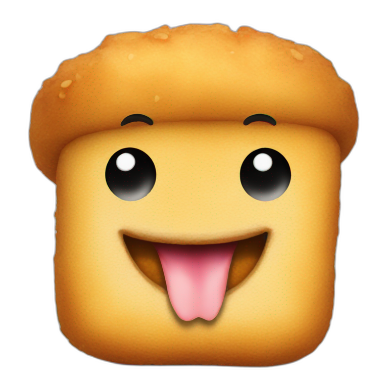 Chicken nugget | AI Emoji Generator