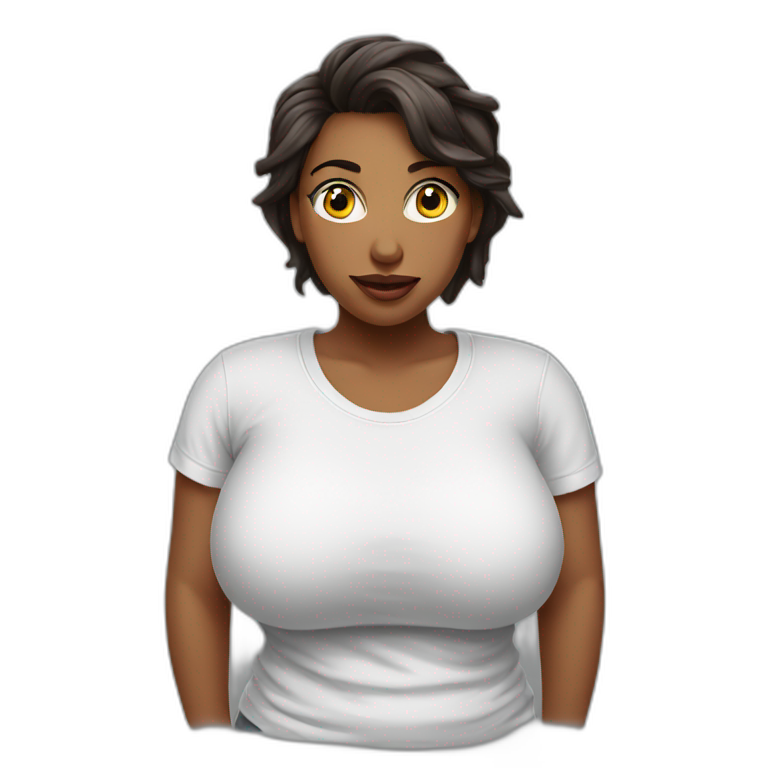 Woman Big Tits Ai Emoji Generator 7214