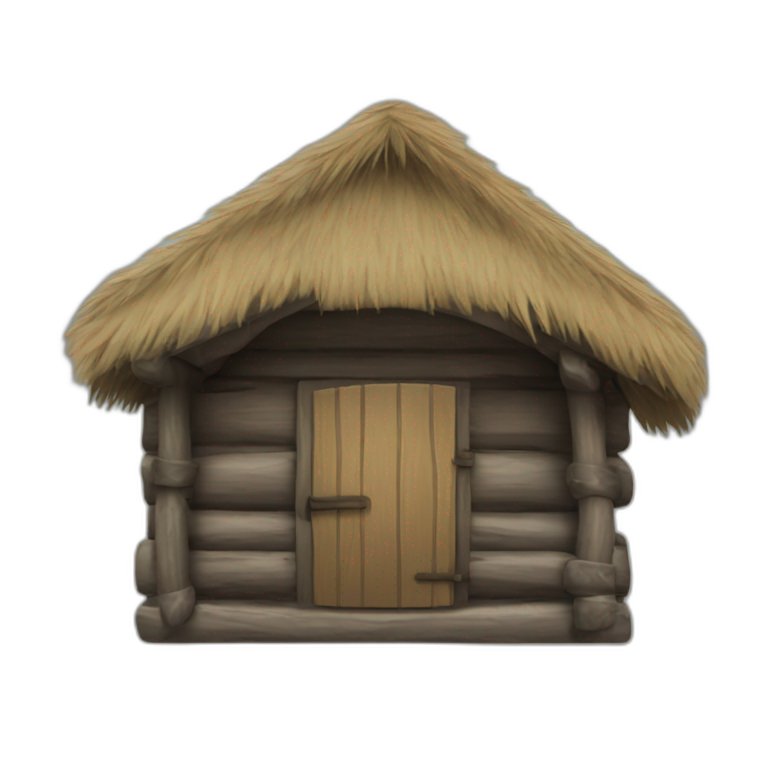 Chinese-style hut | AI Emoji Generator