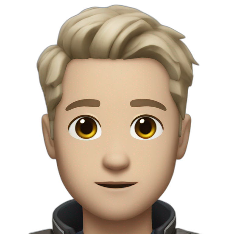 Connor from detroit become human | AI Emoji Generator