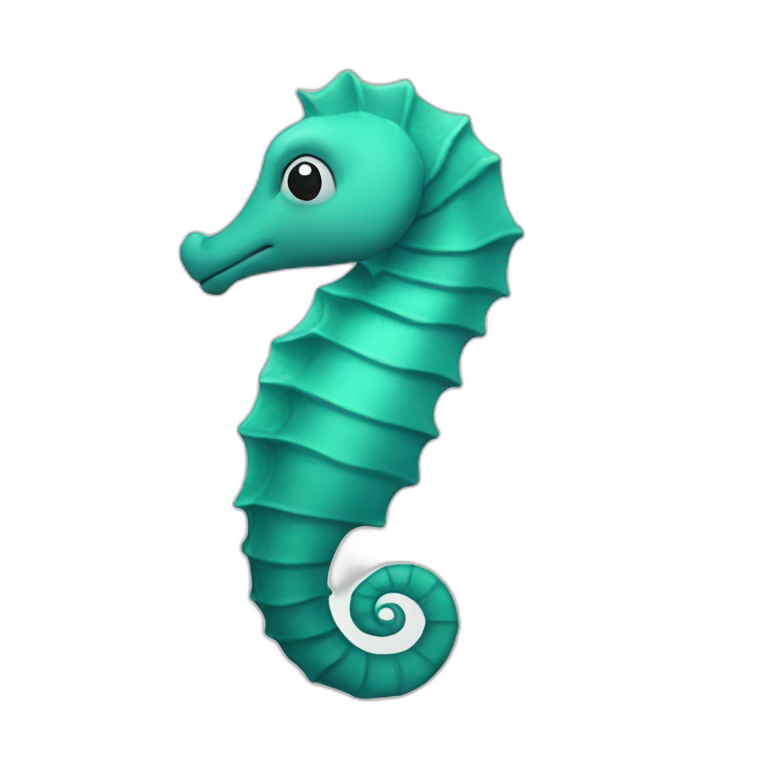 Sea Horse | AI Emoji Generator