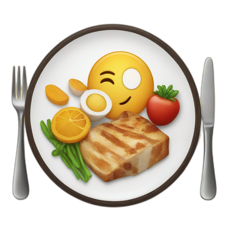 plate with sandwiches | AI Emoji Generator