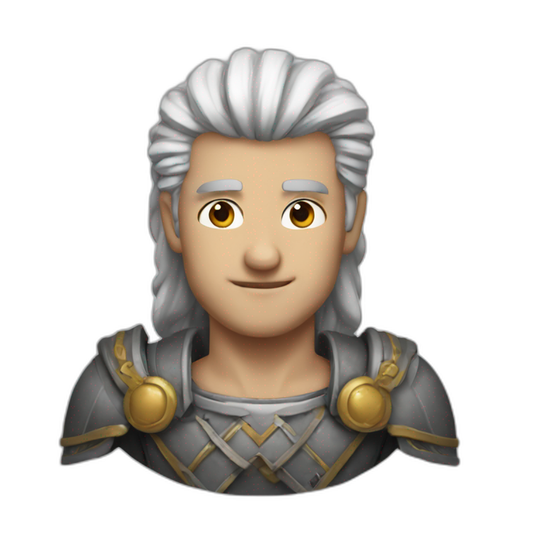 Berserk Griffith | AI Emoji Generator