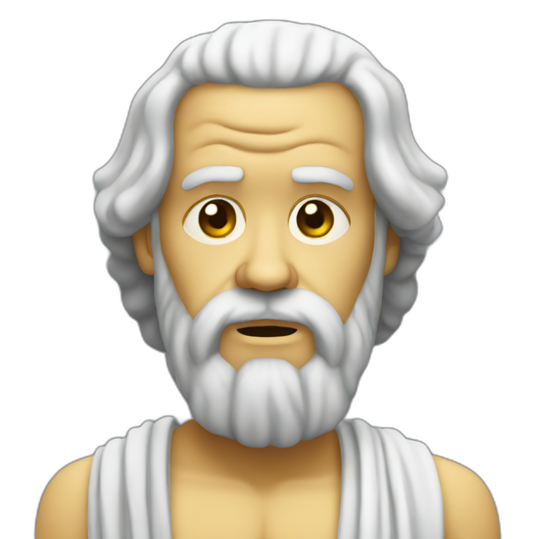 socrates estatua | AI Emoji Generator