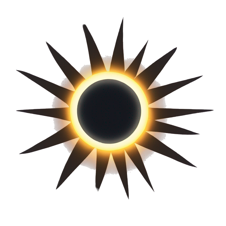 total solar eclipse | AI Emoji Generator