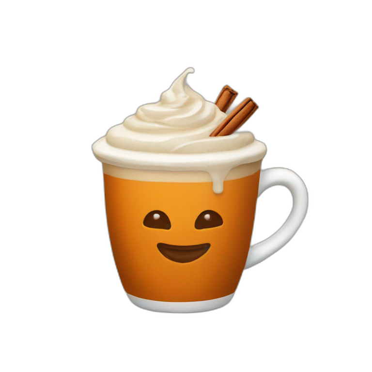 Mushcasos Little Pumpkin Spice Latte Ai Emoji Generator 2795