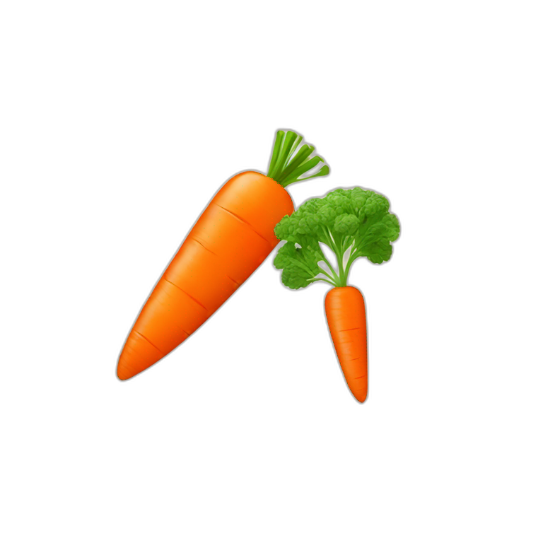 rabbit and carrot | AI Emoji Generator