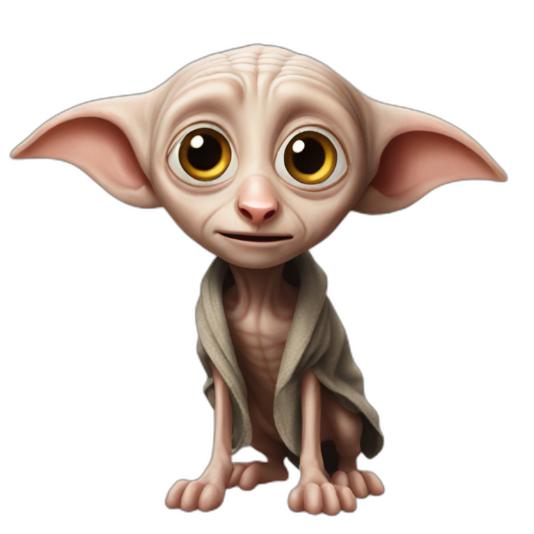 Dobby smile | AI Emoji Generator